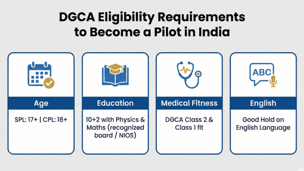 DGCA regulatory framework for commercial pilot license education and recognized boards in India