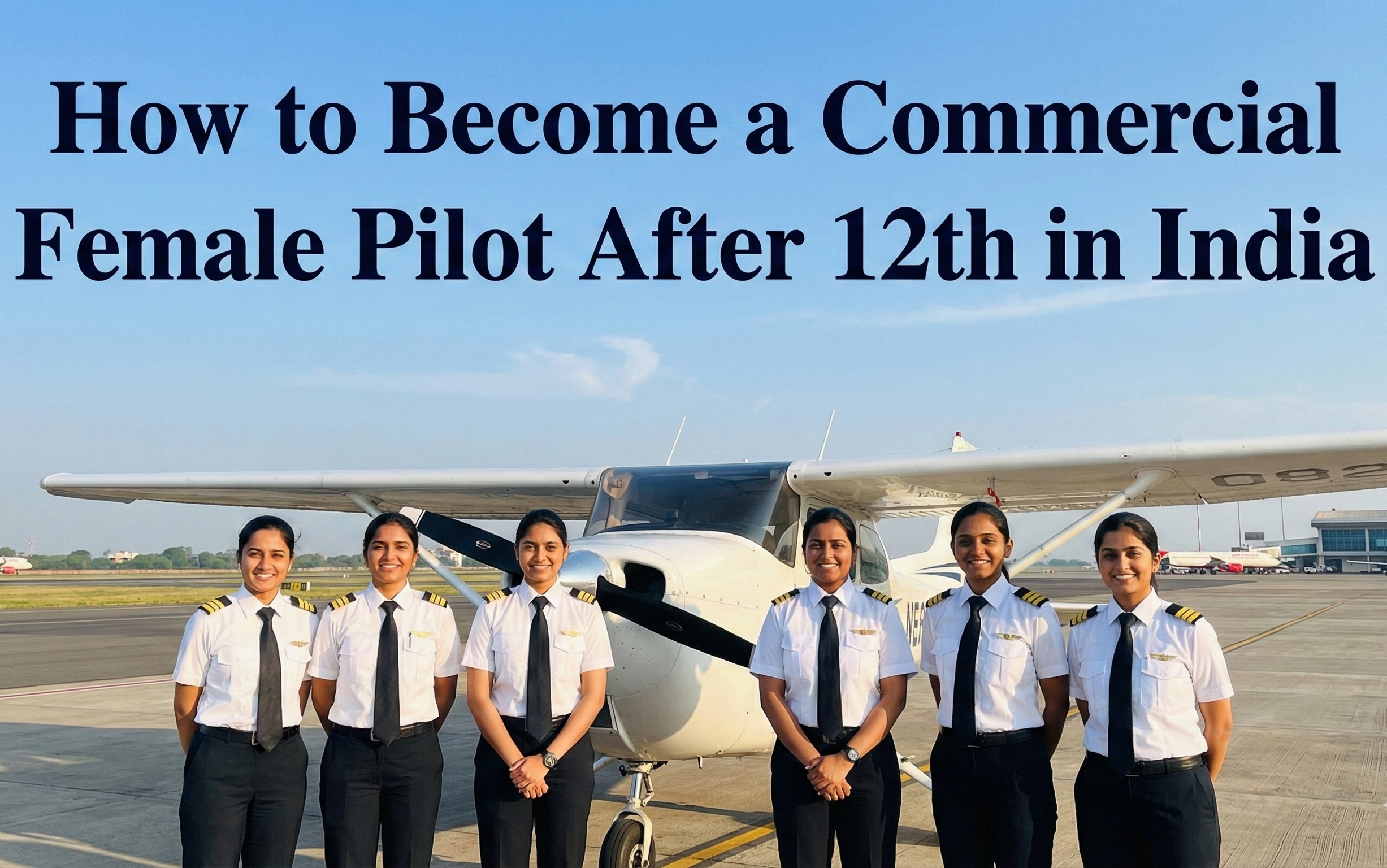 How to Become a Commercial Female Pilot After 12th (2026 Guide)