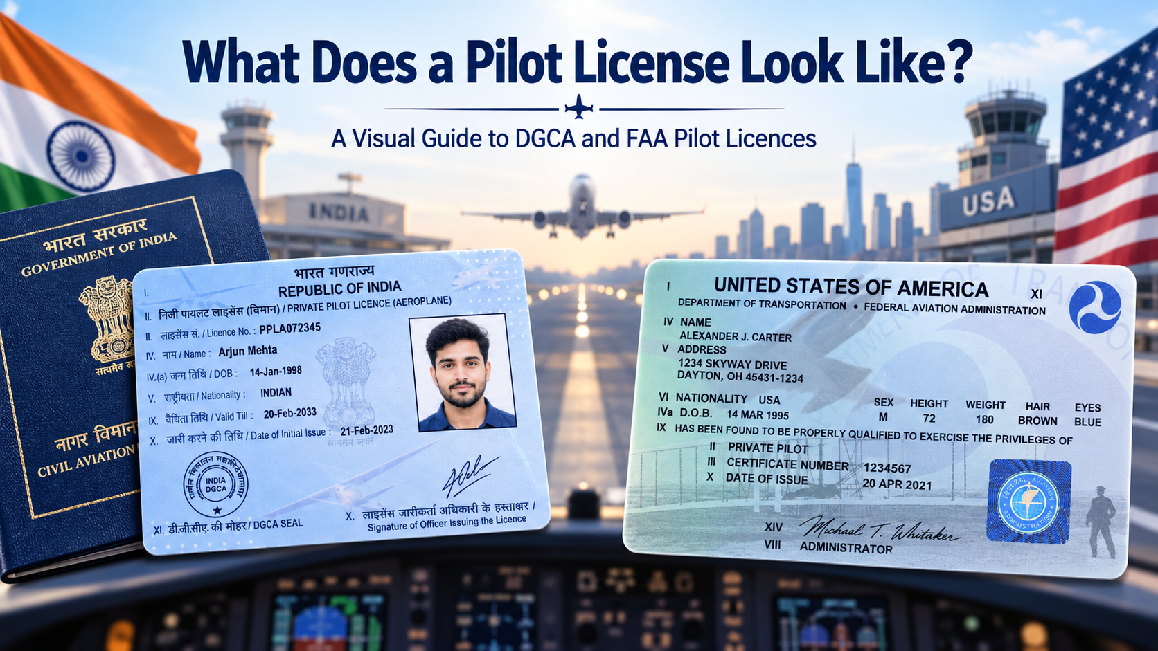 What Does a Pilot Licence Look Like? Visual Guide (2027) 